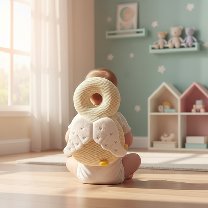 Baby Cove™ Angel Bee Toddler Safety Head Cushion